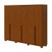 Guarda-Roupa Casal Alonzo 6 Portas 4 Gavetas 100% Mdf Frassino - Móveis Lopas