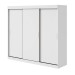 Guarda-Roupa Casal Saion Plus 3 Portas 3 Gavetas Branco - Móveis Lopas