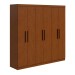 Guarda-Roupa Casal Jazz 6 Portas 3 Gavetas Frassino - Móveis Lopas