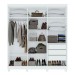 Guarda-Roupa Casal Jazz 6 Portas 3 Gavetas 73939.58 Branco - Móveis Lopas