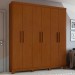 Guarda-Roupa Casal Jazz 6 Portas 3 Gavetas 73939.58 Frassino - Móveis Lopas