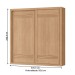Guarda-Roupa Casal Tripoli 100% Mdf 2 Portas 4 Gavetas Castanho - Mx Móveis