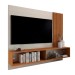 Painel para TV Até 75 Polegadas Dortmund 1 Porta Off White/Naturalle - Panorama Móveis