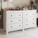 Cômoda Grécia 6 Gavetas Branco - Panorama Móveis