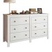 Cômoda Grécia 6 Gavetas Branco - Panorama Móveis