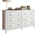 Cômoda Grécia 6 Gavetas Branco - Panorama Móveis