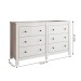 Cômoda Grécia 6 Gavetas Branco - Panorama Móveis