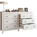 Cômoda Grécia 6 Gavetas Branco - Panorama Móveis