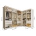Closet Casal Jersey 6 Gavetas Branco - Panorama Móveis