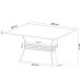 Mesa de Jantar 6 Lugares Celta Mel/Blonde/Pérola - Viero Móveis