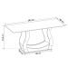 Mesa de Jantar 6 Lugares Corsa Mel/Blonde/Pérola - Viero Móveis