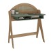Mesa Escrivaninha Mali 100% Mdf Carvalho/Menta - Pnr Móveis