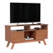 Rack para TV Até 43 Polegadas Amsterdã 2 Portas 1 Prateleira Nature - Tebarrot