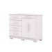 Cômoda Jasper 2 Portas 5 Gavetas Branco - Pnr Móveis