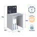 Mesa Infantil Le Petit com Cadeira e Lousa Branco - Completa Móveis