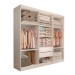 Guarda-Roupa Casal Mykonos 6 Portas 2 Gavetas Branco - Panorama Móveis