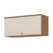 Armário Aéreo Cozinha 80 Cm Requinte 1 Porta Nature/Areia Hp