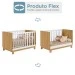 Berço Mini Cama 2 em 1 Q Encantofreijó/Branco Acetinado - Qmovi