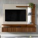 Painel para TV Até 60 Polegadas Maragogi 2 Portas Freijó/Off White - Linea Brasil
