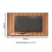 Painel para TV Até 70 Polegadas com Ripado 3d Aegon Freijo/Off White - Caemmun