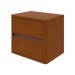 Mesa de Cabeceira Leder 2 Gavetas Frassino - Móveis Lopas