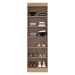 Sapateira 2 Portas 5 Prateleiras Wood - Decibal
