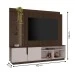Estante para TV Até 60 Polegadas Amparo 2 Portas com Led Café/ Off Café - Jcm Móveis