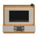 Estante para TV Até 75 Polegadas Guararapes 2 Portas com Led Nature/Off White - Linea Brasil