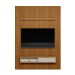 Painel para TV Até 75 Polegadas 1 Porta 180 Cm Nature Ripado/Off White - Linea Brasil