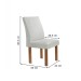 Mesa de Jantar 6 Lugares Stella Canela com Vidro Ripado Chocolate/Off White/Boucle Gelo - Cel Móveis