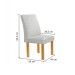 Mesa de Jantar 6 Lugares Stella Canela com Vidro Ripado Cinamomo/Off White/Boucle Gelo - Cel Móveis