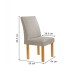 Mesa de Jantar 4 Lugares Stella Canela com Vidro Ripado Cinamomo/Off White/Bege Claro - Cel Móveis