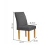 Mesa de Jantar 4 Lugares Arizona Canela com Vidro Cinamomo/Off White/Cinza 20766 - Cel Móveis