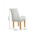 Mesa de Jantar 4 Lugares Arizona Canela com Vidro Cinamomo/Off White/Boucle Gelo 20766 - Cel Móveis