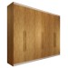 Guarda-Roupa Casal Madalena 6 Portas 6 Gavetas 100% Mdf Peroba - Panorama Móveis