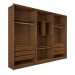 Guarda-Roupa Casal Belchior 6 Portas 6 Gavetas Cinamomo - Panorama Móveis