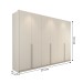 Guarda-Roupa Casal Belchior 6 Portas 6 Gavetas Neve - Panorama Móveis