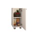Armário de Cozinha âmbar 1 Porta 1 Prateleira Branco - Telasul