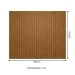 Painel para TV Até 90 Polegadas Ripado 100% Mdf Nature Fosco 810010 - Linea Brasil