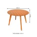 Mesa de Jantar 4 Lugares Red Coimbra Mel - Parma Móveis