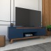 Rack para TV Até 60 Polegadas Navy 2 Portas 1 Gaveta Azul - Panorama Móveis