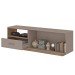 Rack para TV Até 85 Polegadas Everest 2 Portas 1 Gaveta Fendi/Mel - Fellicci