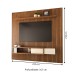 Painel para TV Até 85 Polegadas Musk 1 Gaveta Naturalle/Off White - Panorama Móveis