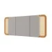 Cabeceira Casal 100% Mdf Freijo/Liso -  Dalla Costa