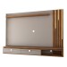Painel para TV Até 80 Polegadas Laredo com Led 2 Gavetas 1 Prateleira Titanium/Naturalle - Panorama Móveis