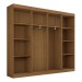 Guarda-Roupa Ele e Ela 8 Portas 8 Prateleiras com Espelho Cinamomo - Panorama Móveis