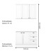 Cozinha Compacta Americana 5 Portas 3 Gavetas 100% Mdf Branco - Henn