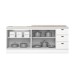 Cozinha Compacta Americana 4 Portas 3 Gavetas 100% Mdf Branco Ce760 - Henn