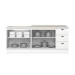 Cozinha Compacta Americana 4 Portas 3 Gavetas 100% Mdf Branco Ce760 - Henn