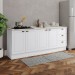 Cozinha Compacta Americana 4 Portas 3 Gavetas 100% Mdf Branco Ce760 - Henn